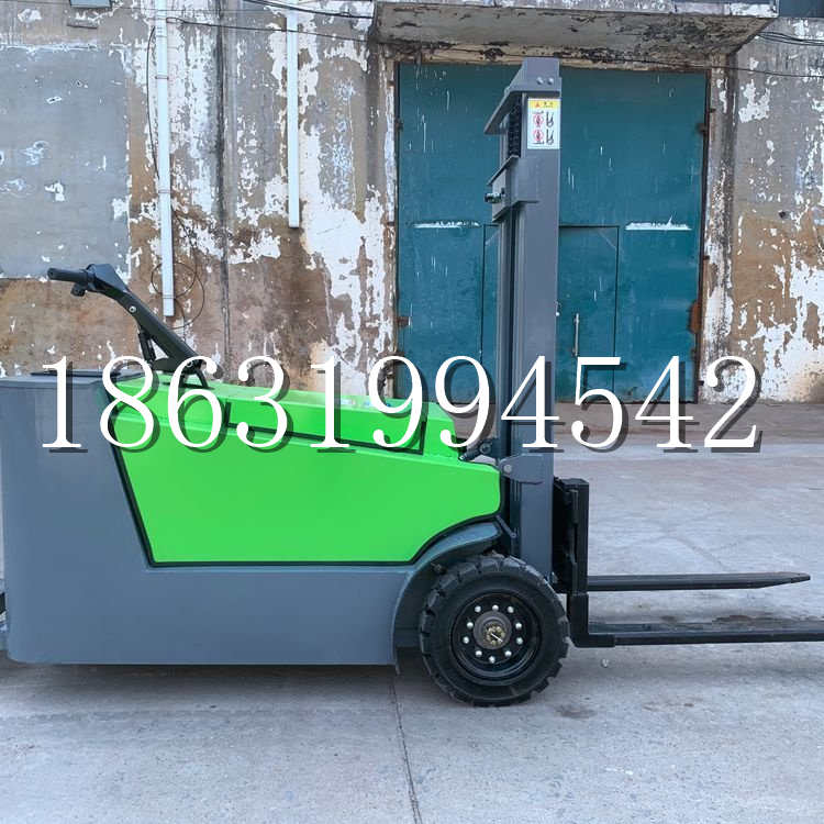 若羌县小型电动叉车1吨2吨步行站驾式电瓶堆高充电装卸车液压升降车铲车